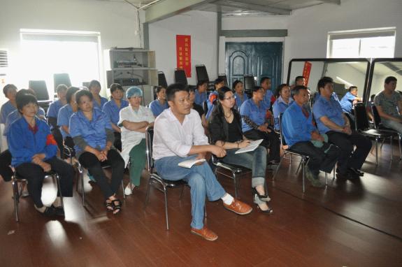 台州市博爱医院组织工勤及保洁人员院感知识培训
