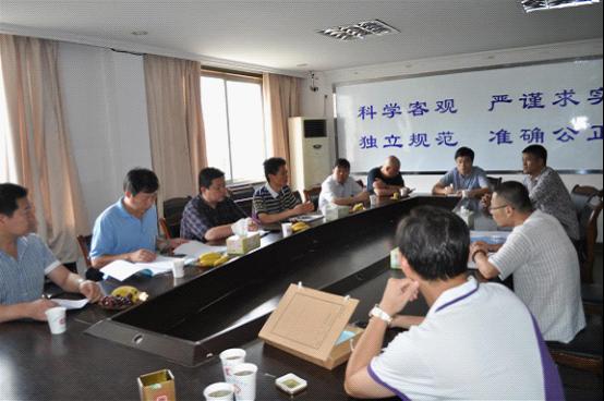 市区检查组来台州市博爱医院检查防雷工作