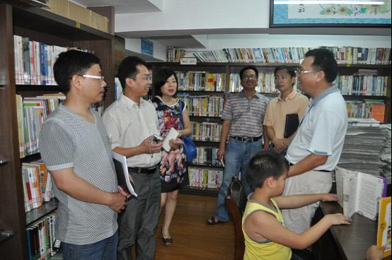 市区卫生部门检查组莅临台州市博爱医院指导健康促进医院创建工作