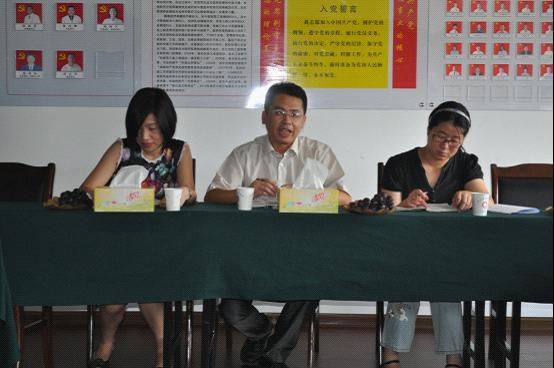 市区卫生部门检查组莅临台州市博爱医院指导健康促进医院创建工作