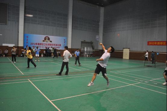 台州市博爱医院成功承办区卫生系统“博爱杯”羽毛球赛