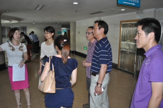 应冬青来院检查创卫工作|台州市博爱医院|路桥博爱医院