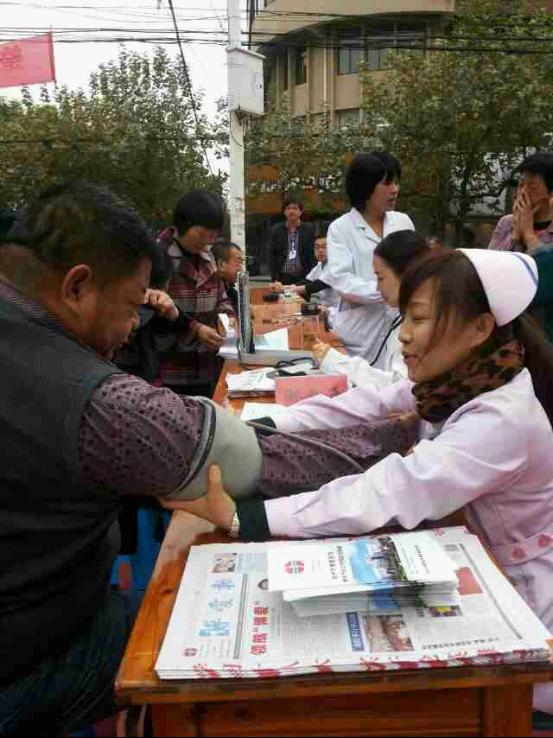 路桥两家医院联手开展义诊宣传活动|台州市博爱医院|路桥博爱医院