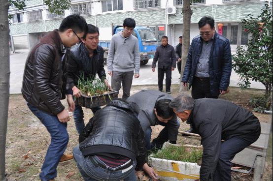 台州市博爱医院义工为创卫工作给力