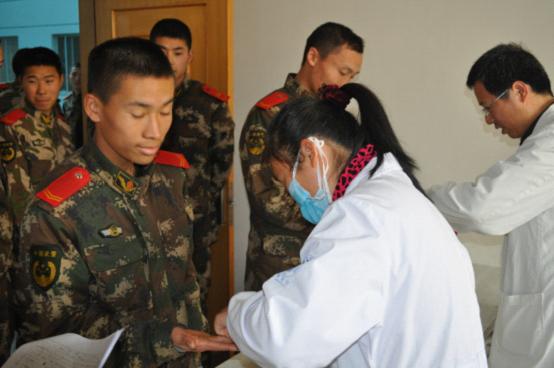 台州市博爱医院连续六年为武警官兵免费体检|路桥博爱医院