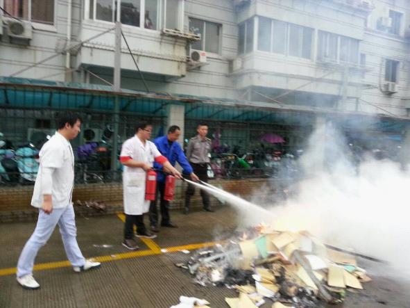 台州市博爱医院组织消防安全培训及演练|路桥博爱医院