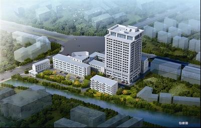 台州市博爱医院21层新大楼效果图