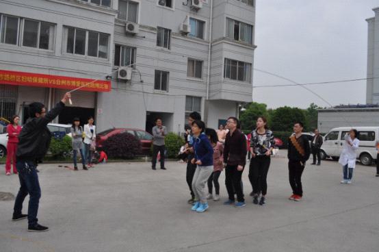 台州市博爱医院跳绳比赛迎五一|路桥博爱医院