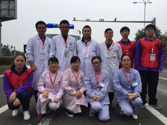 台州市博爱医院医护人员为“台马”保驾护航|路桥博爱医院|台州市首届马拉松比赛