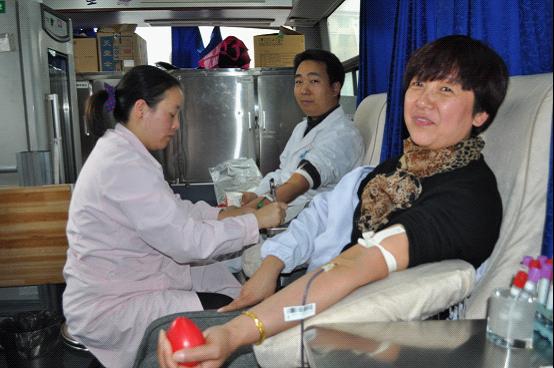 年内两次组织献血 博爱团队爱心无限|台州市博爱医院|路桥博爱医院