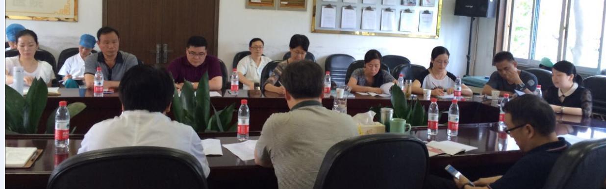 天瑞集团对托管医院开展质控联合检查|台州市博爱医院|浙江天瑞医疗投资管理股份有限公司