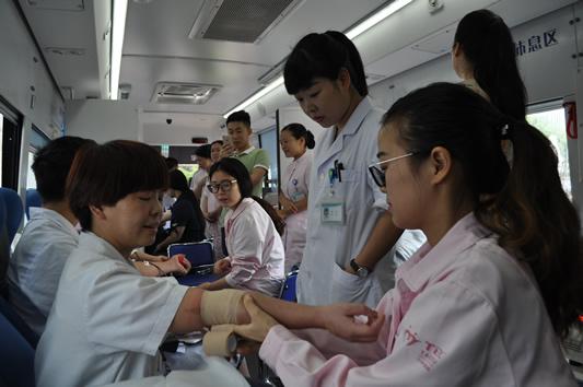 台州市博爱医院组织职工无偿献血|路桥博爱医院