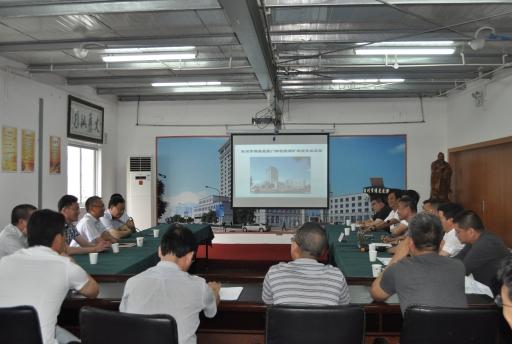 郑敏强潘建华黄永刚等莅临台州市博爱医院调研区重点工程建设