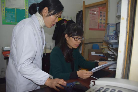 区卫计局对台州市博爱医院进行年度工作考核