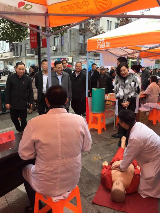 台州市博爱医院参与全区党员志愿服务