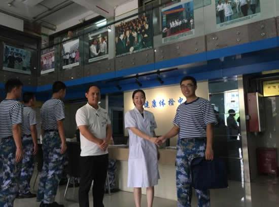 台州市博爱医院：21年免费为子弟兵体检