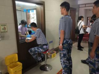 台州市博爱医院：21年免费为子弟兵体检
