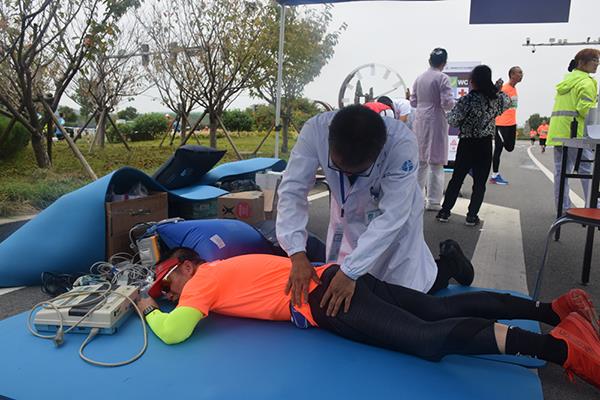 “医起跑，再出发”——台州市博爱医院助力台州国际马拉松