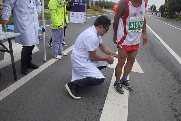 “医起跑，再出发”——台州市博爱医院助力台州国际马拉松