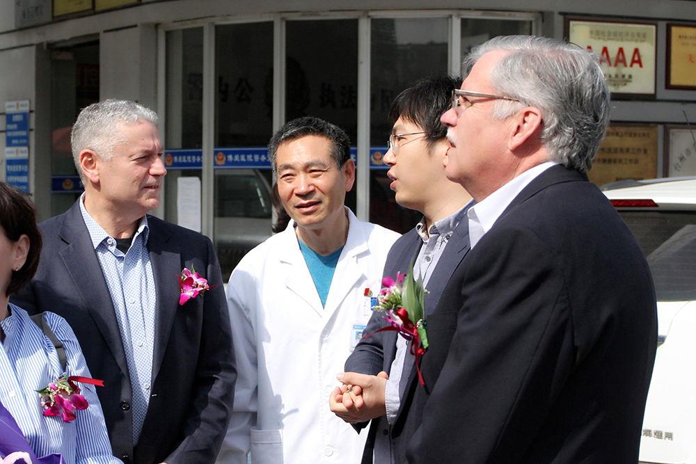 美国Stuart Markowitz教授一行访问台州市博爱医院