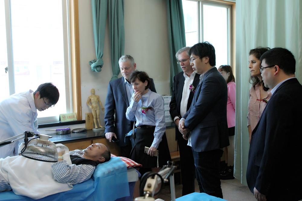 美国Stuart Markowitz教授一行访问台州市博爱医院