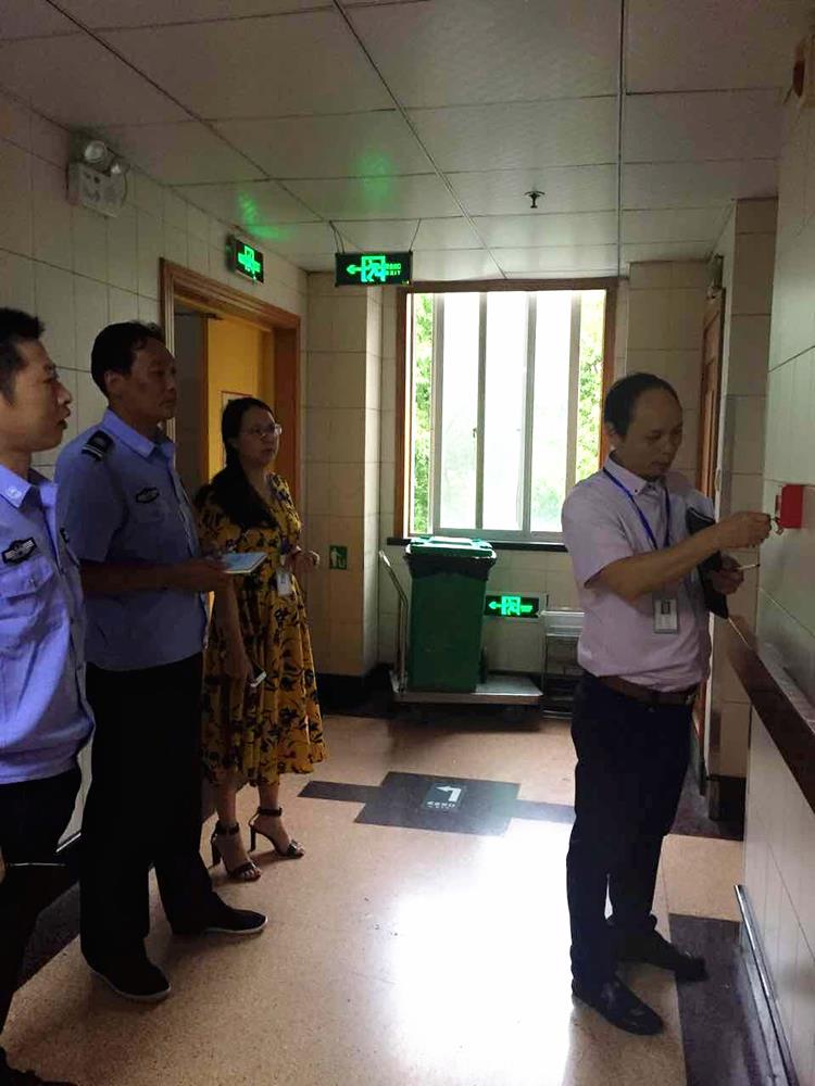 台州市博爱医院开展安全大检查