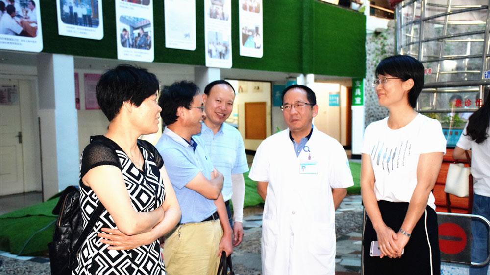 杭州市富阳医卫组专家访问天瑞集团台州片区|台州市博爱医院|三门君同骨伤医院