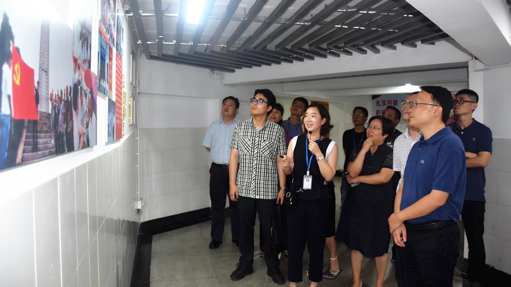 陈国强一行到台州市博爱医院调研两新党建工作