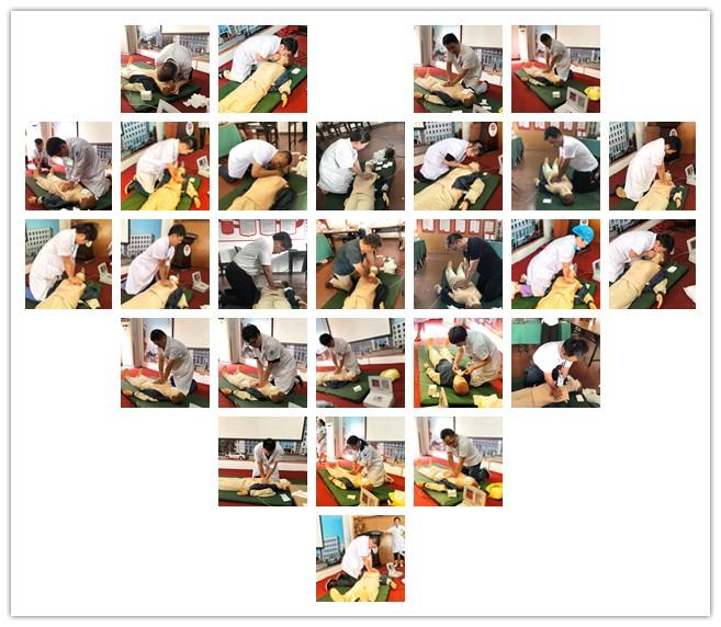 首次中国医师节系列活动之二——全院职工CPR考核|台州市博爱医院