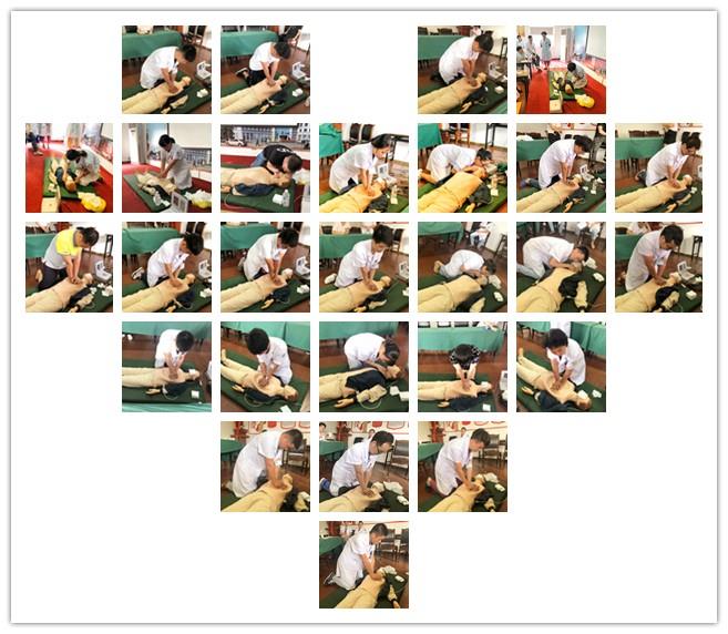 首次中国医师节系列活动之二——全院职工CPR考核|台州市博爱医院