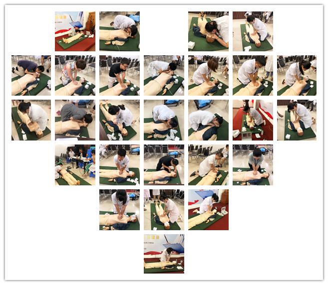 首次中国医师节系列活动之二——全院职工CPR考核|台州市博爱医院