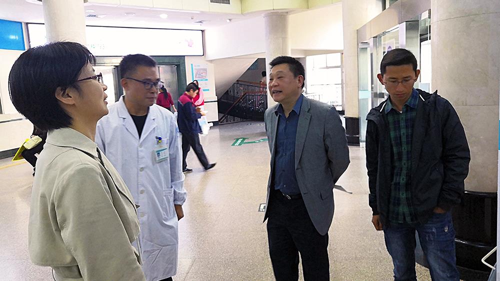省专家组莅临台州市博爱医院评估健康促进医院工作
