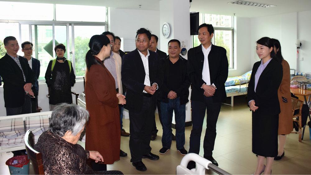 不错！不错！副厅长不停夸赞路桥社会福利中心医养结合做得好|台州市博爱医院