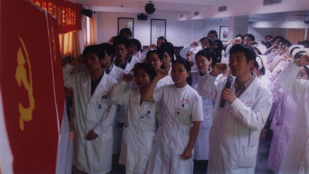 副厅长点赞：博爱“五爱党建”，不错！|台州市博爱医院