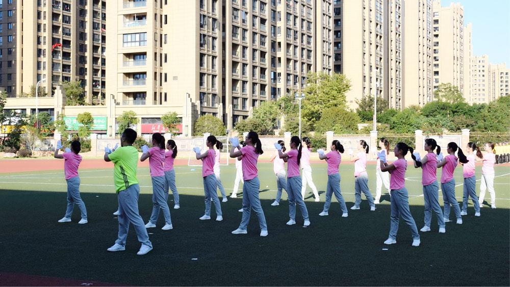 比赛结束了，健康生活即将开始了！|台州市博爱医院|工间操比赛表演
