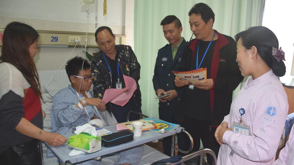 博爱医院开展“防火、防盗、防骗及防交通事故”安全“四防”宣传工作