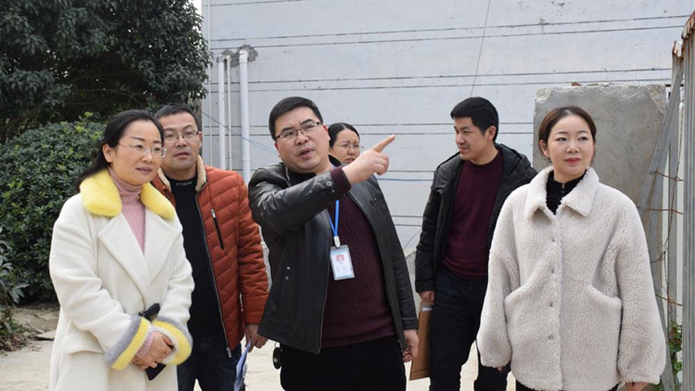 路桥区卫健局胡琳萍一行到台州市博爱医院开展节前安全生产工作