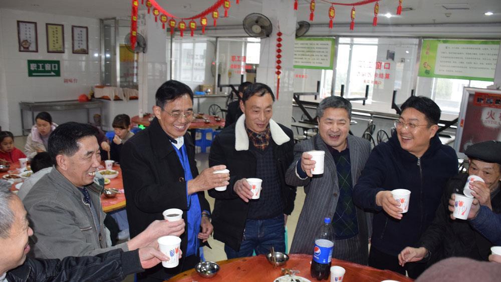 有慰问 有礼品 有年夜饭｜这里年味浓浓|台州市博爱医院