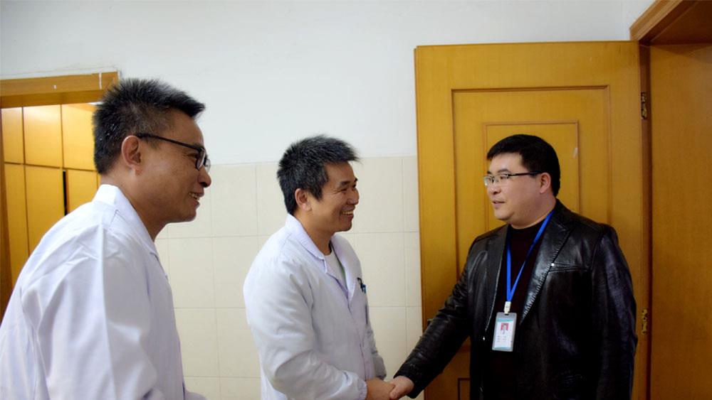 起好头 开好局 台州市博爱医院领导节后第一天看望慰问全院医务人员