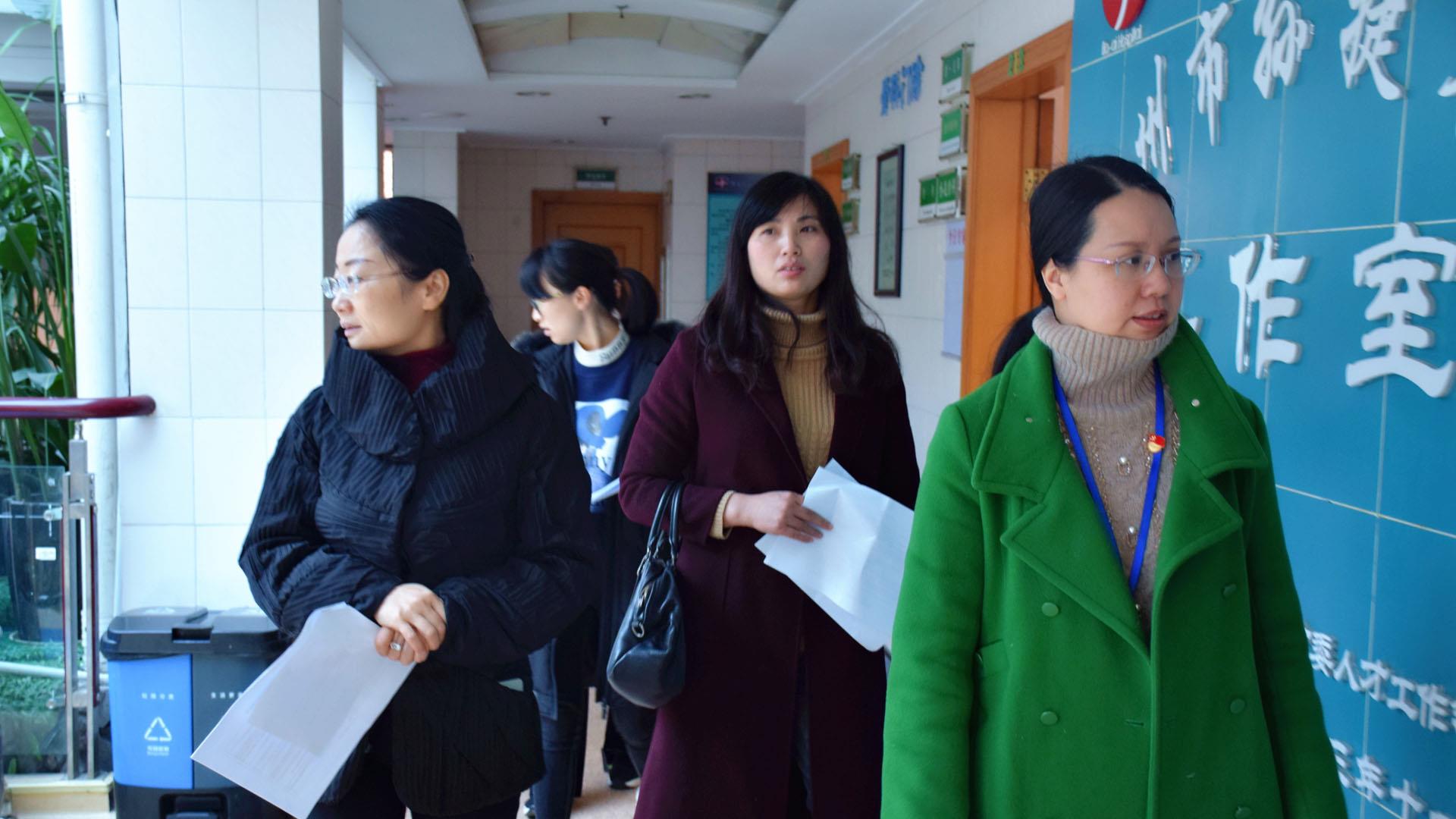 找问题 查不足 胡琳萍一行到台州市博爱医院开展三化考核检查