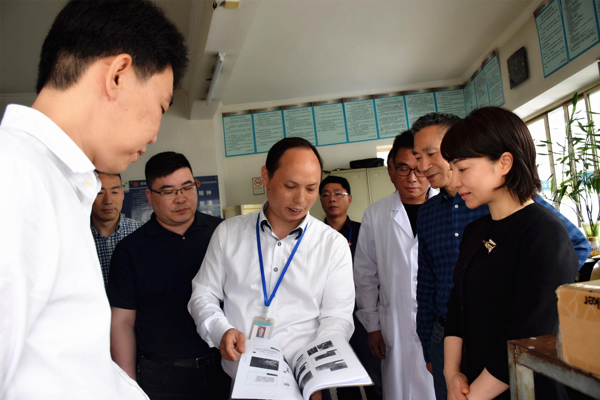 姚君丹带队督查博爱医院安全防范工作|台州市博爱医院