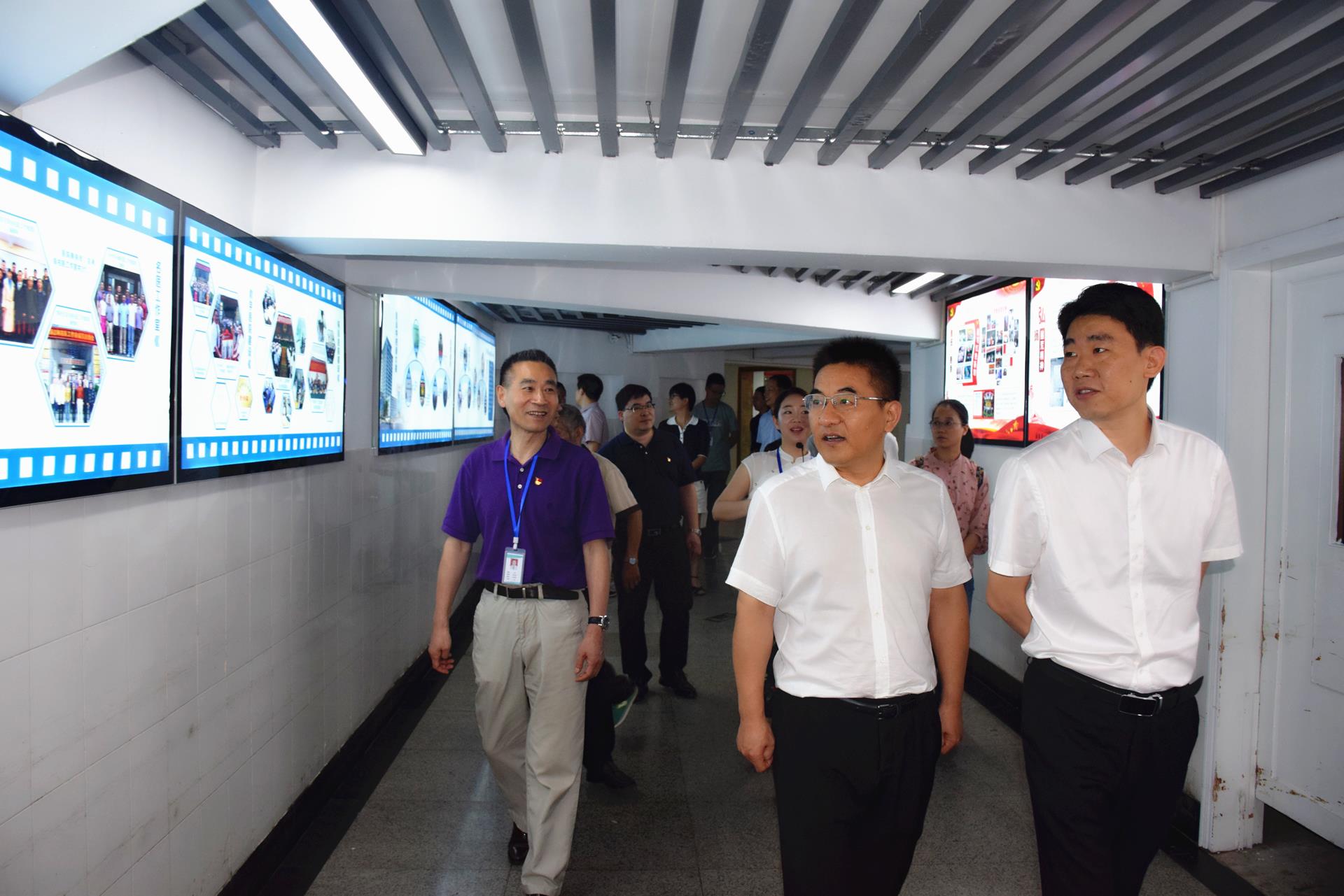 台州市卫健委主任应正南一行调研台州市博爱医院