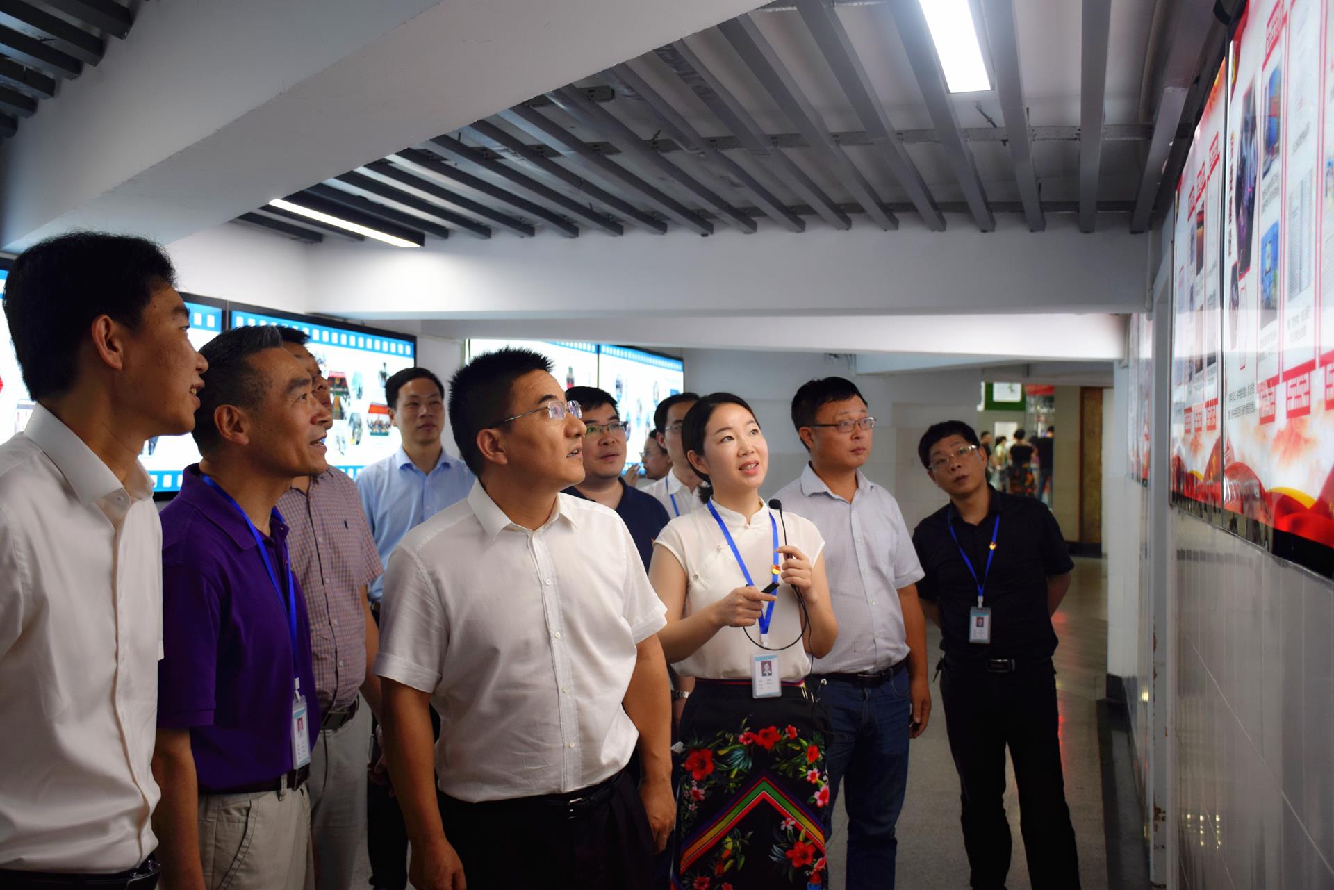 台州市卫健委主任应正南一行调研台州市博爱医院