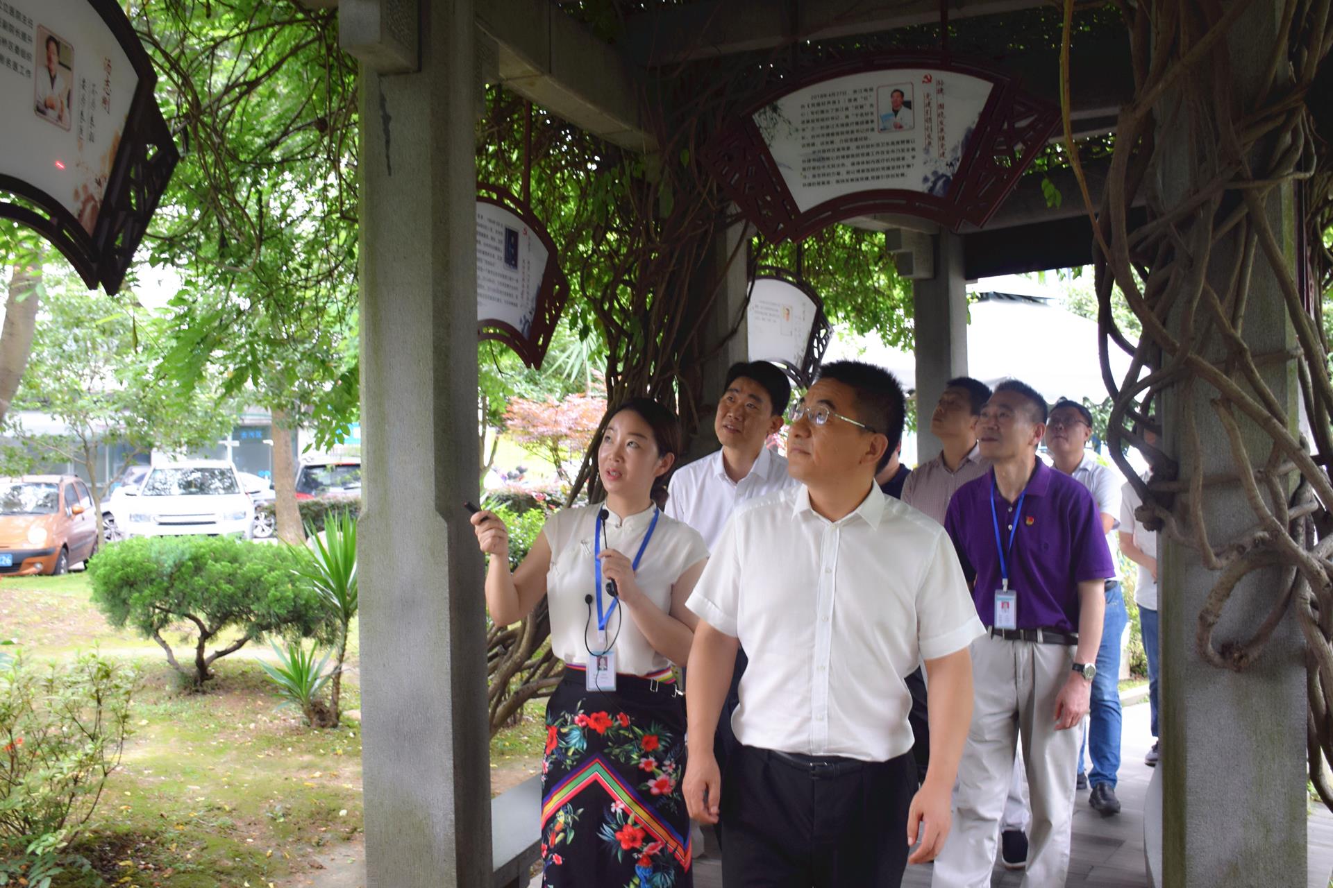 台州市卫健委主任应正南一行调研台州市博爱医院