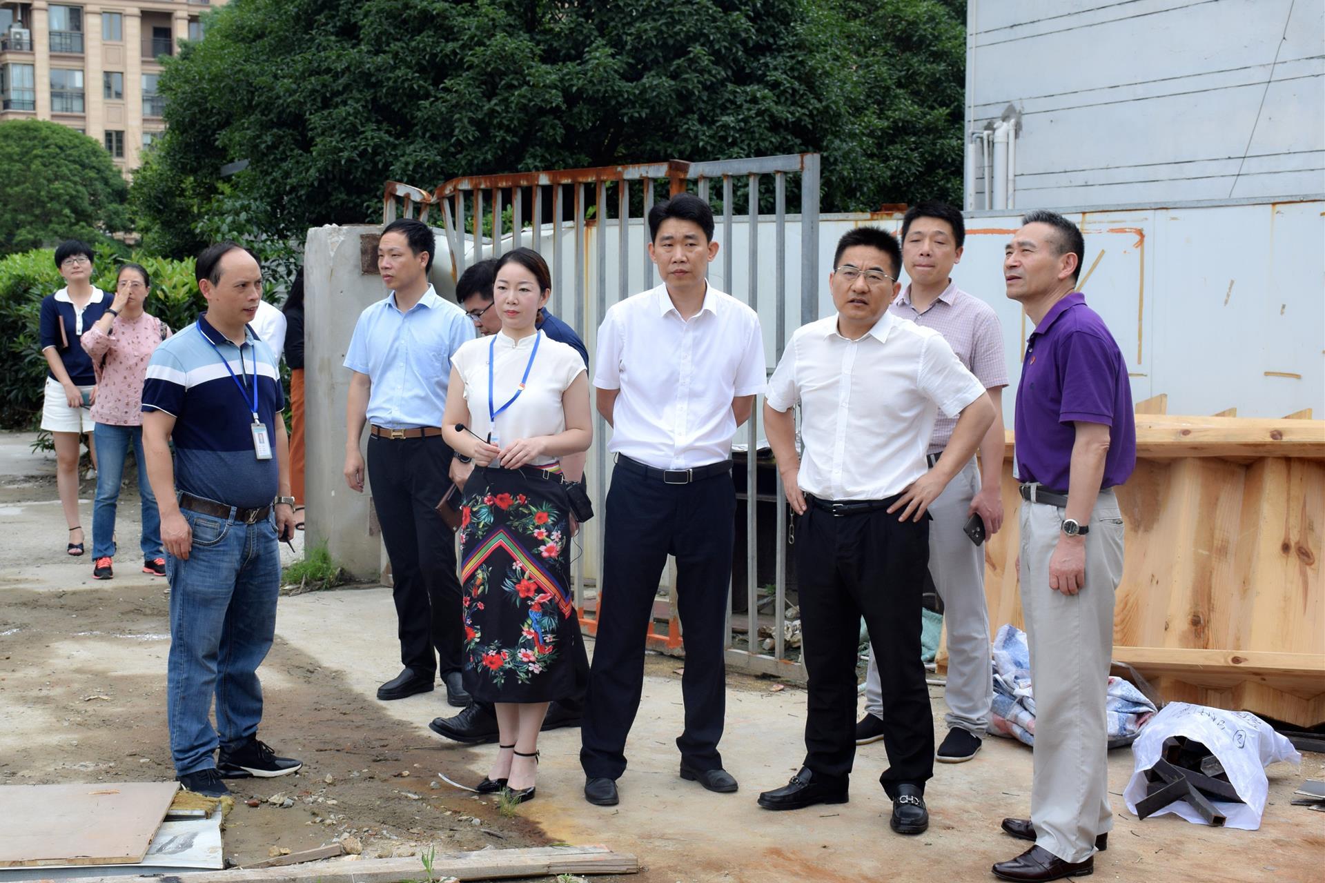 台州市卫健委主任应正南一行调研台州市博爱医院