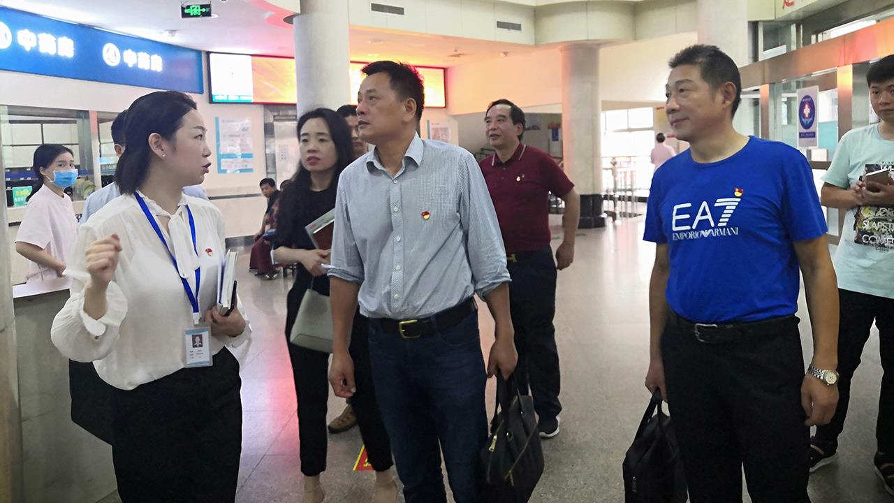 不忘初心 牢记使命 区委第四巡回指导组到台州市博爱医院检查指导主题教育