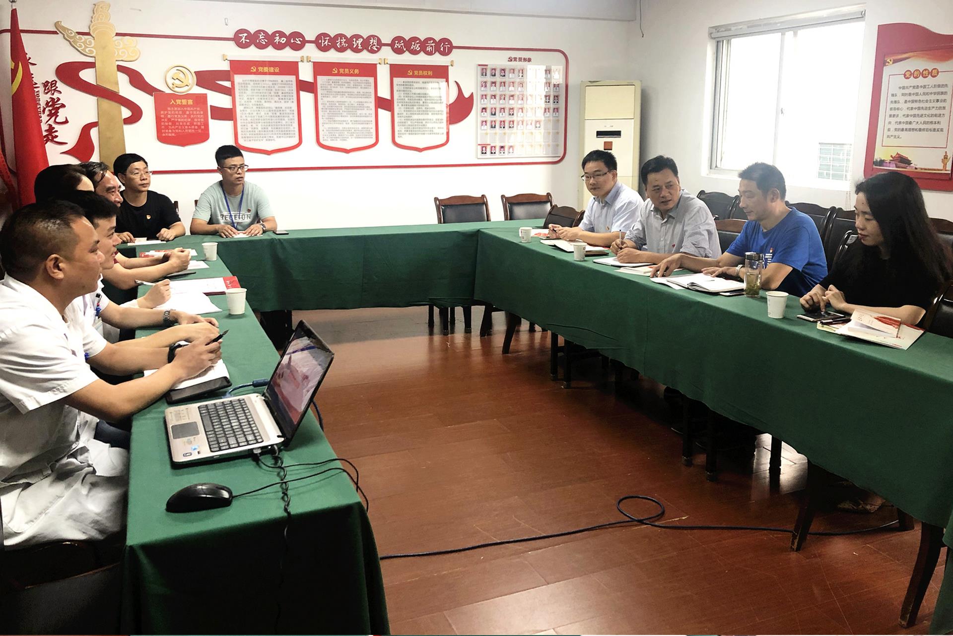 不忘初心 牢记使命 区委第四巡回指导组到台州市博爱医院检查指导主题教育