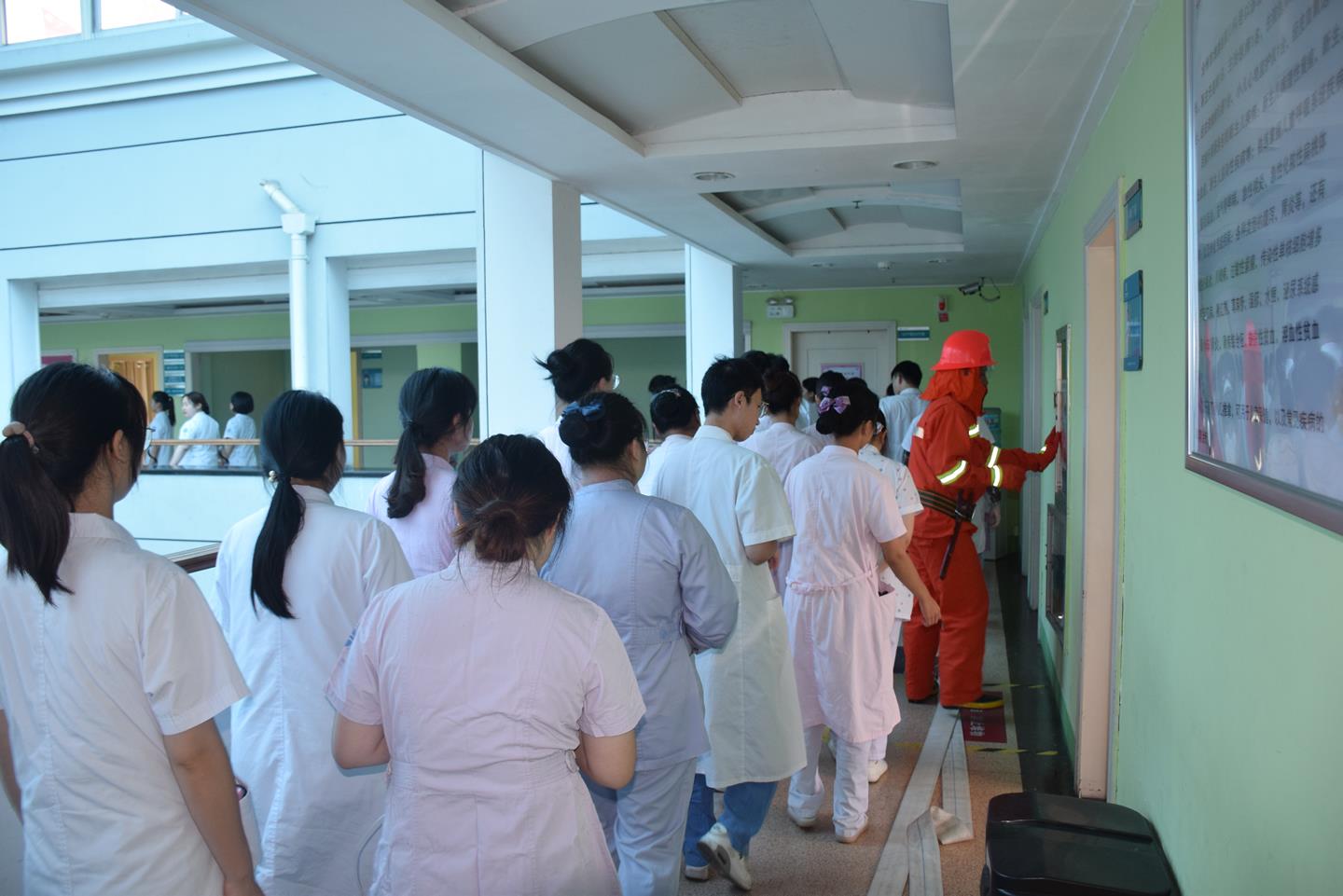 台州市博爱医院开展安全隐患大排查和消防培训演练