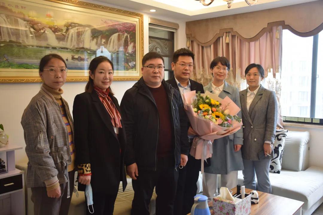 病毒无情 人间有爱｜博爱医院领导班子慰问援鄂医护人员家属