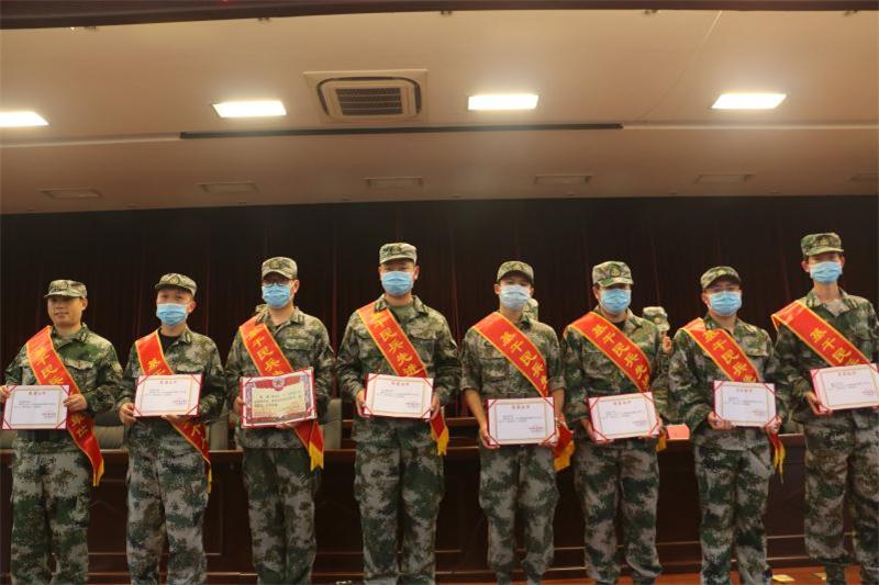 我是一个兵｜博爱医院医疗救护排参加路桥街道2020年度民兵整组点验大会